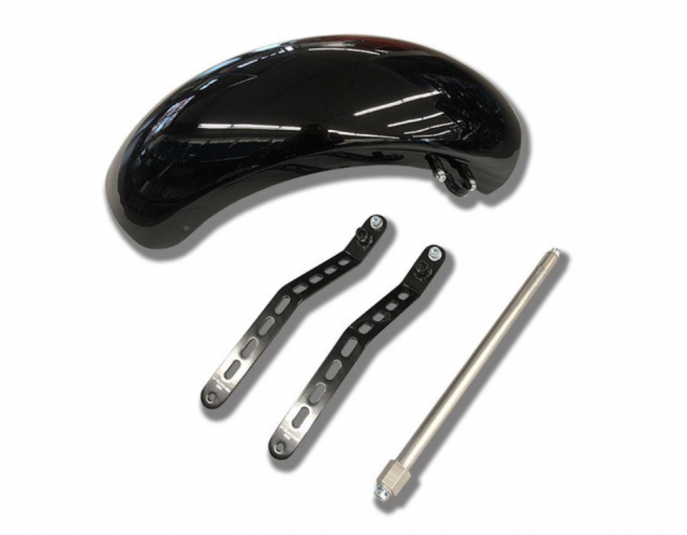 MB Bobber - Heckfender - Set / Stahl - schwarz glanz - beschichtet / SUZUKI VL / C / M 800 / Tüv