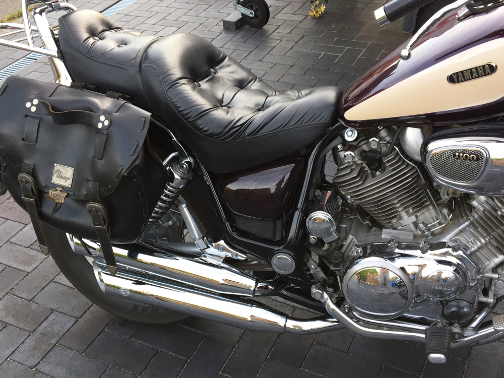 Super - Sale: Falcon "Cromo Line" / YAMAHA XV 750 / 1100 Virago / Schalldämpfer / EG-BE