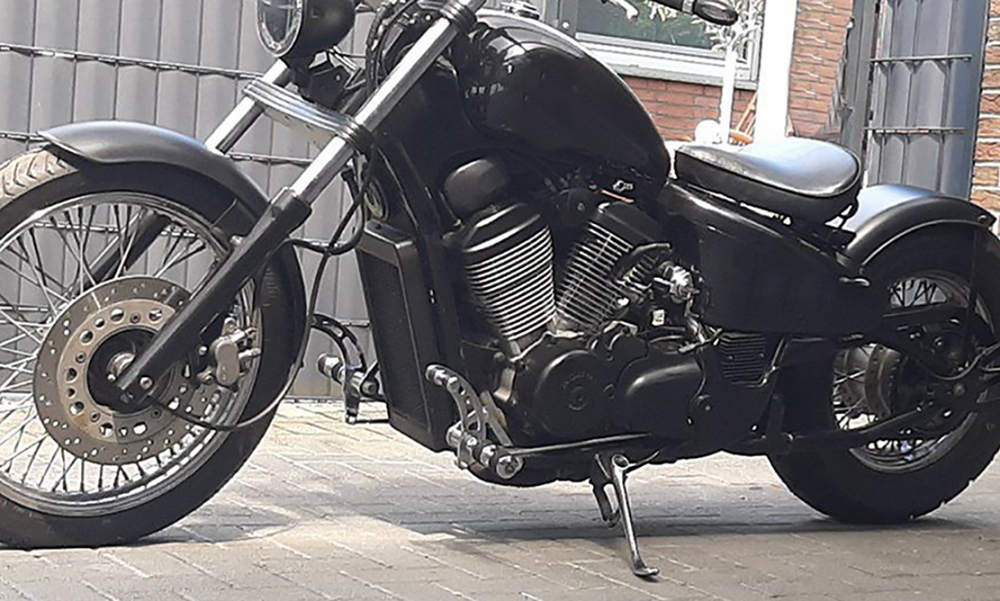 Sale: FALCON vorverlg. Fußrasten / 10 cm / Honda VT 600 Shadow / Tüv