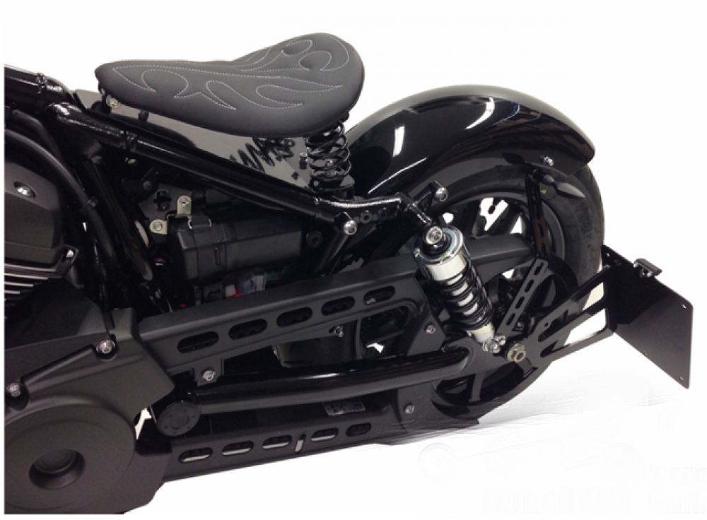 MB Bobber - Schwingsattel + Rahmenplatten - Komplett - Set / mit Federn / black / YAMAHA XV 950 Bolt / R / Racer