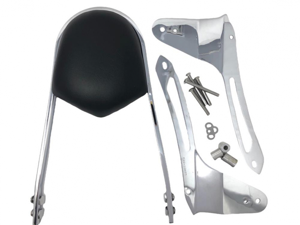 HH Sissy Bar "Wide" / chrom / Yamaha XVS 950 Midnight Star / VN 02 / inkl. aller Halterungen