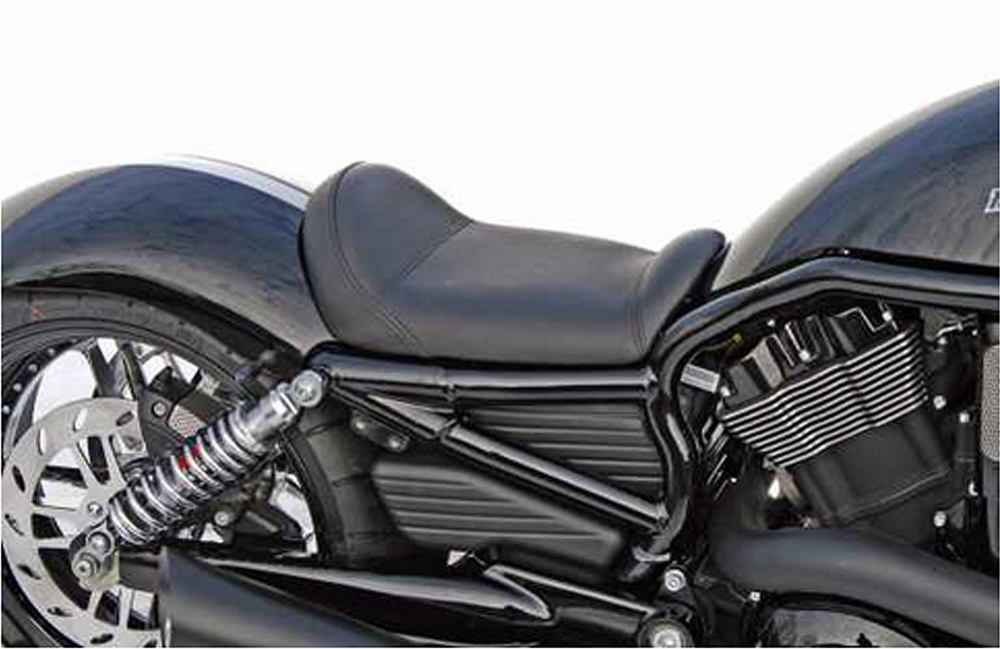 TB Einzelsitz "Recall" / HARLEY V-Rod / ab 2007 / Kunstleder schwarz