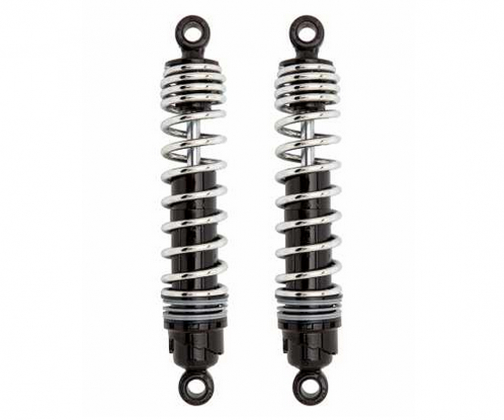 Progressive Suspension 412 Stoßdämpfer - Cruise - 12,5" / chrom / HD SPORTSTER / ab 2004 / 1 Paar / TÜV