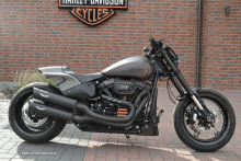 PENZL V2-Speed X-PIPE - elektr. verstellb. / black ceramic / Harley Softail FXDR / ab 2018 / EG-BE